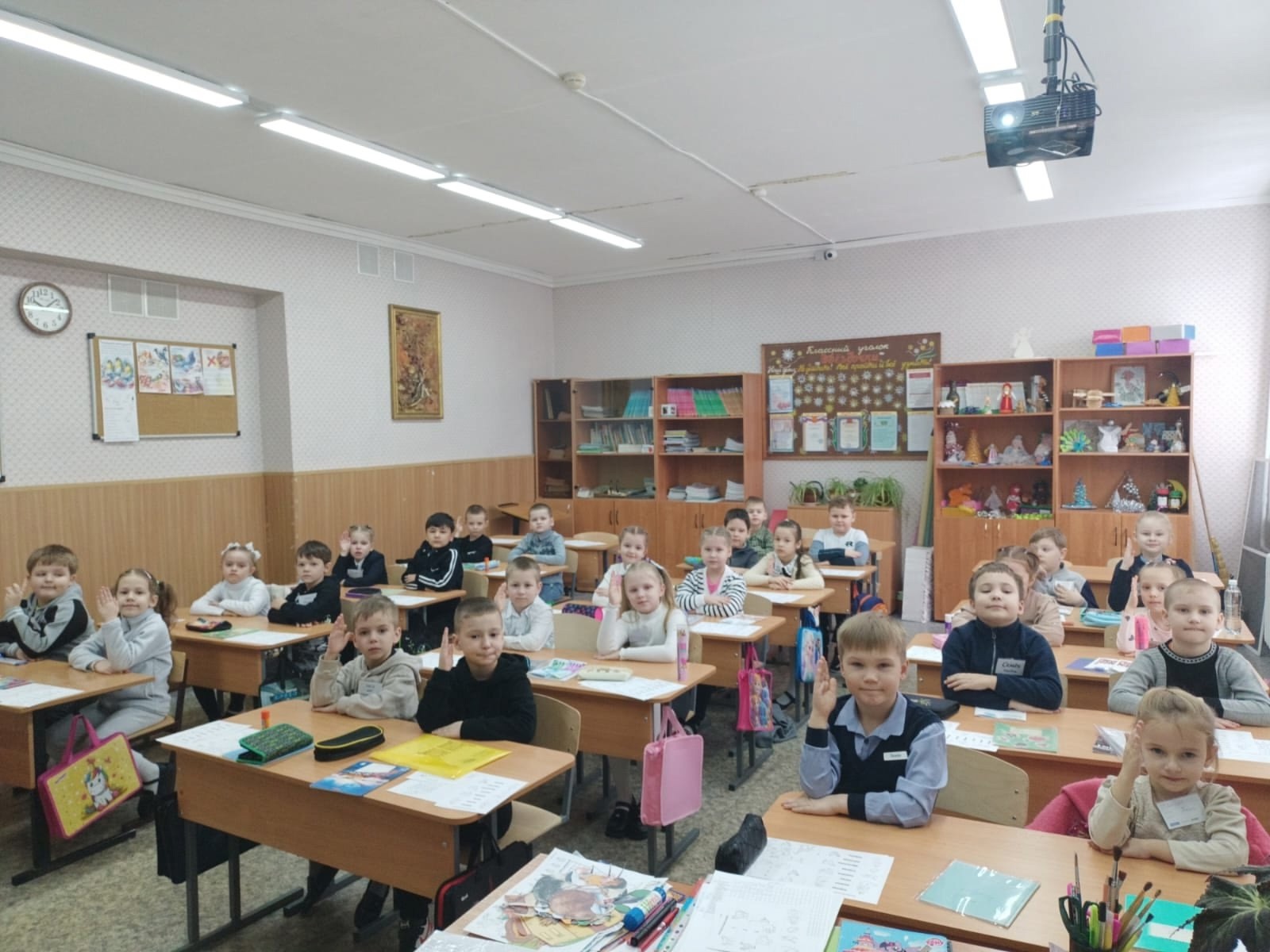 Третье занятие в Школе будущего первоклассника.