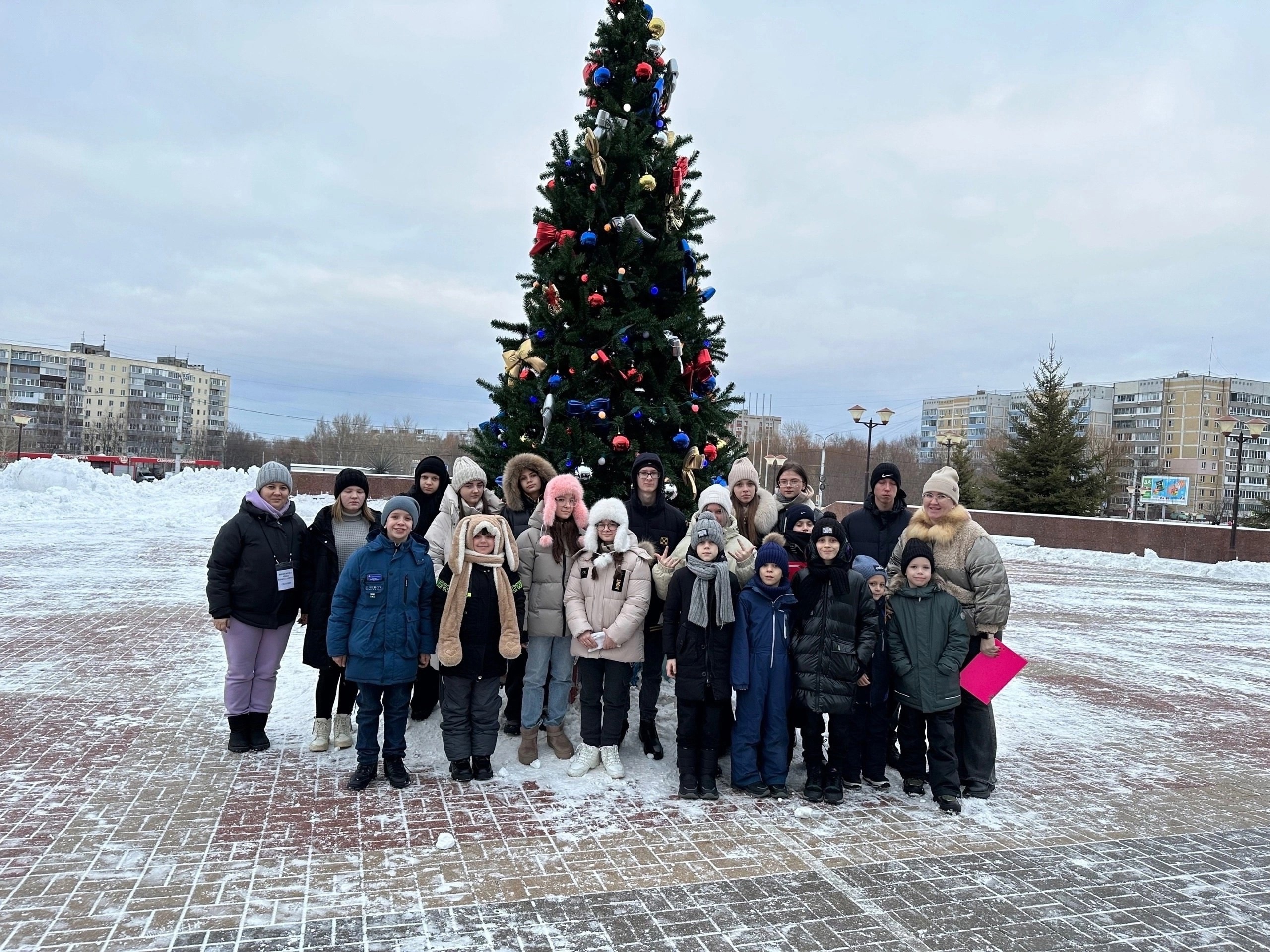 На новогоднем представлении Татьяны Навки во Дворце спорта «Олимпийский» в городе Рязани.