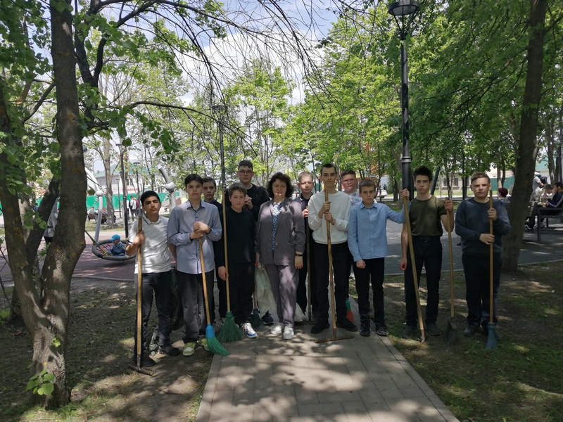 Благоустройство парка в АЗМР.