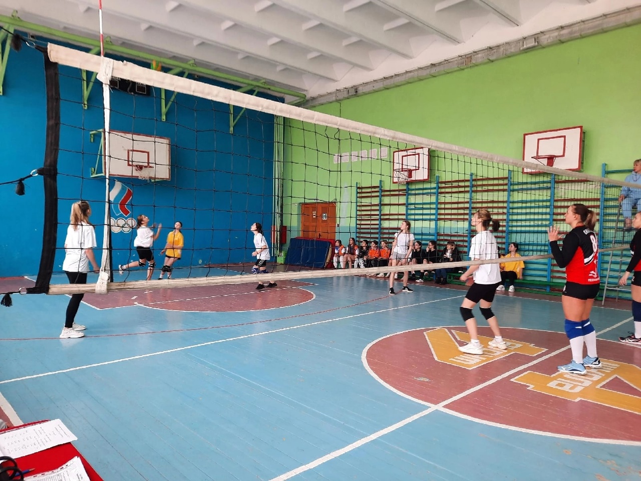 Соревнования по волейболу в зачёт муниципального этапа Всероссийских соревнований школьников «Президентские спортивные игры».