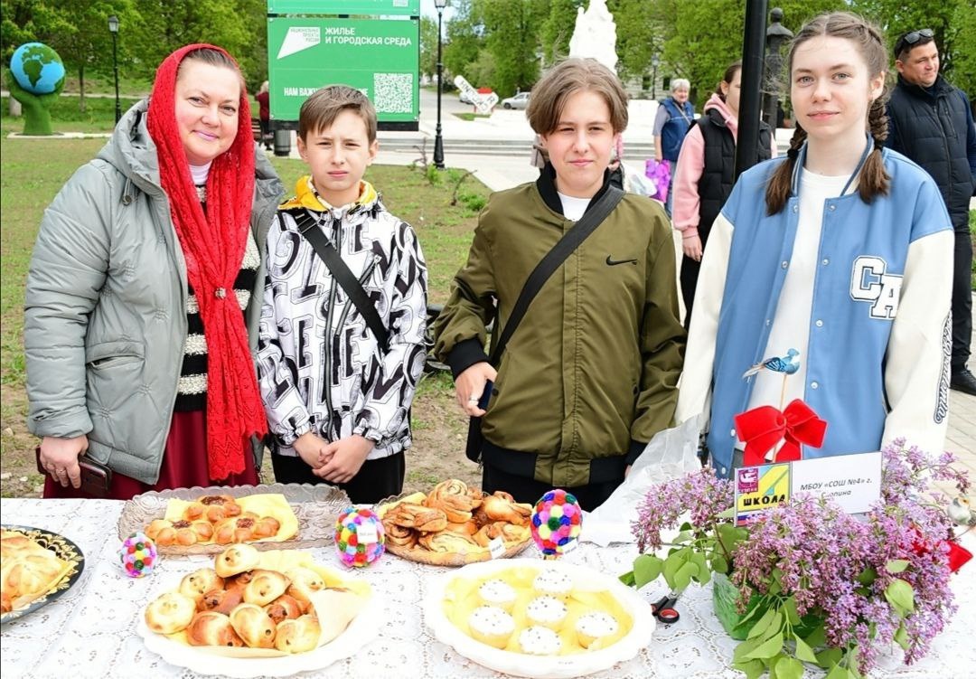 Пасхальная благотворительная ярмарка.