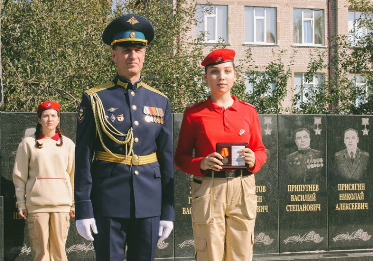Зональный парад-смотр юнармейских отрядов и воспитанников военно-патриотических объединений.