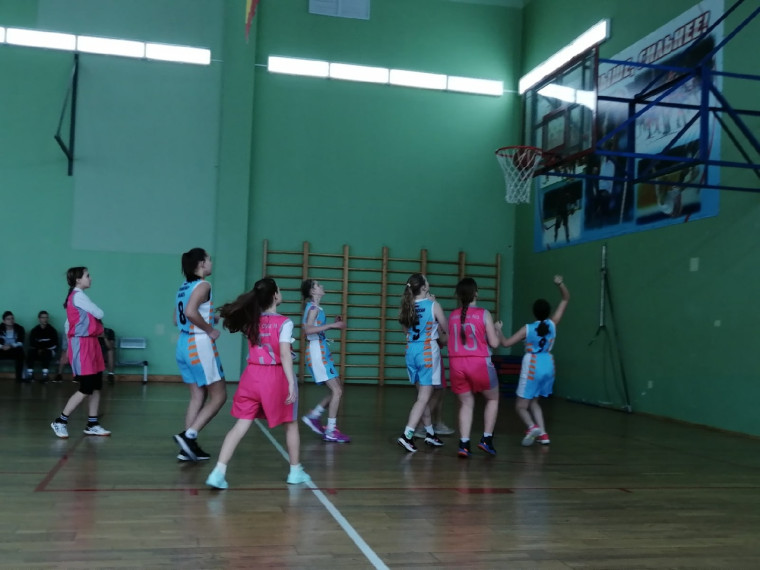 Соревнования по баскетболу среди школьных команд в зачёт XXII Спартакиады школьников.