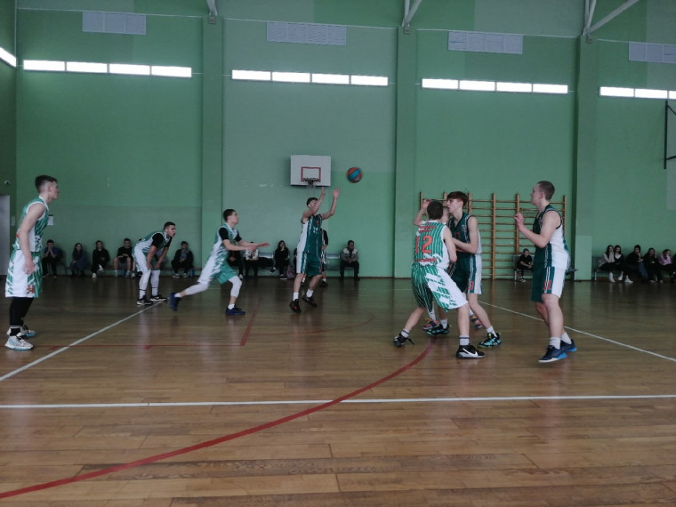 Соревнования по баскетболу среди команд школ города Скопина в зачёт XXII Спартакиады школьников.